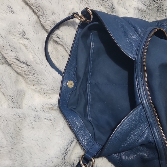 COACH Pebbled Leather Lexi Shoulder Bag - Medium/ Large - Picture 12 of 12